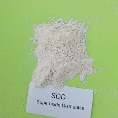 500000iu / g 99٪ SOD Superoxide Dismutase المواد الخام التجميلية